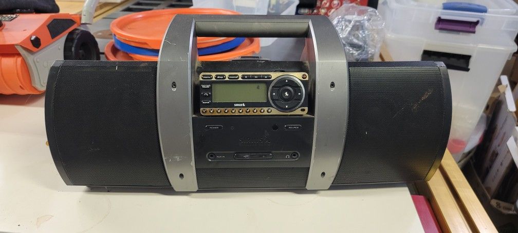 Sirius XM Radio Boom Box Portable