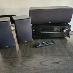 Onkyo Receiver & Polk Speakers 