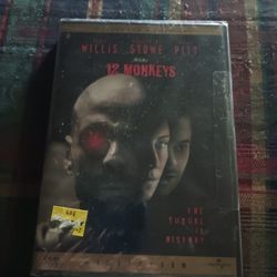 12 Monkeys (1995) (DVD, 1998, Collector’s Edition) Factory Sealed Widescreen