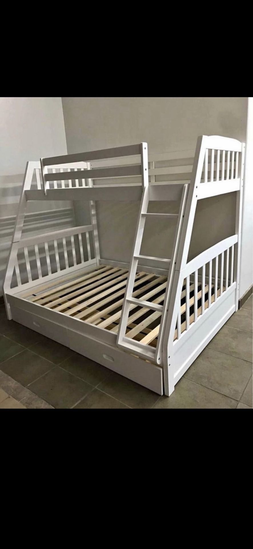 New Twin/Full Bunk bed 