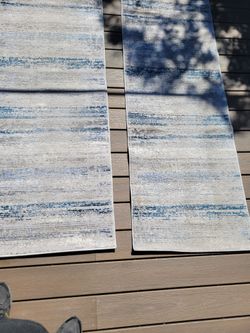 (2)  2x6 rug runners  cash only