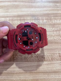 red g shock