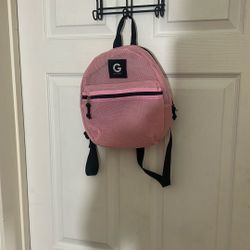 11in Pink Mini Guess Backpack