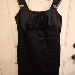 Beautiful Silky Black Dress