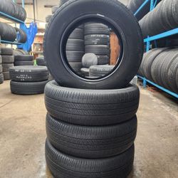 🔥 (4) 195 65 15 Bridgestone & Dunlop All Season Tires 