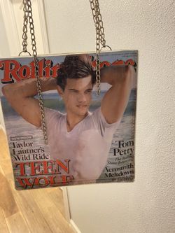 Taylor Lautner custom purse