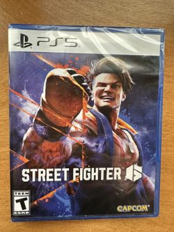 NEW STREET FIGHTER 6 SONY PS5 DISC PLAYSTATION 5 PS 5-