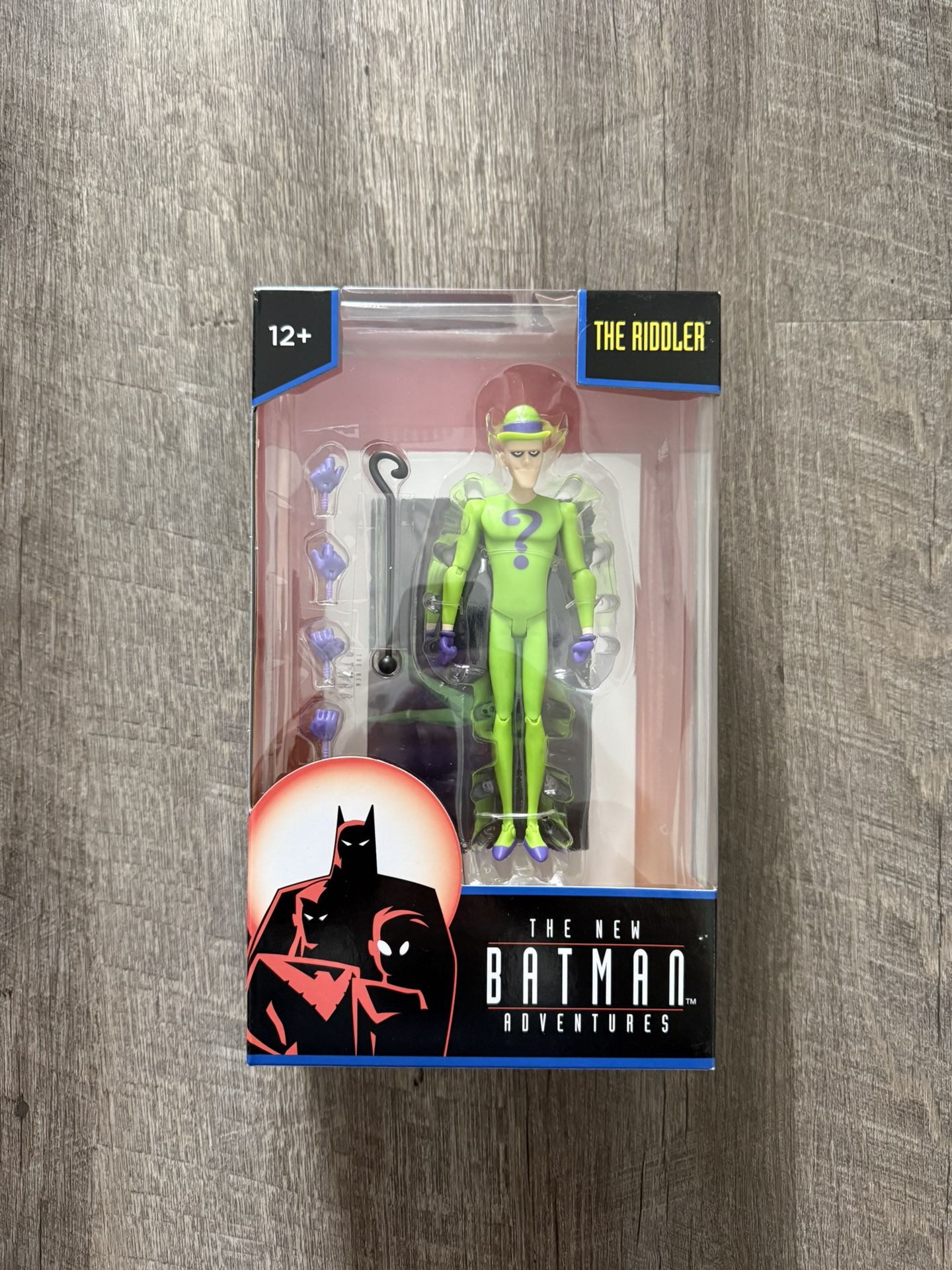 In Hand, Brand New, Never Opened Mcfarlane Toys - DC Direct - The New Batman Adventures - The Riddler - 6” Inch Figure 