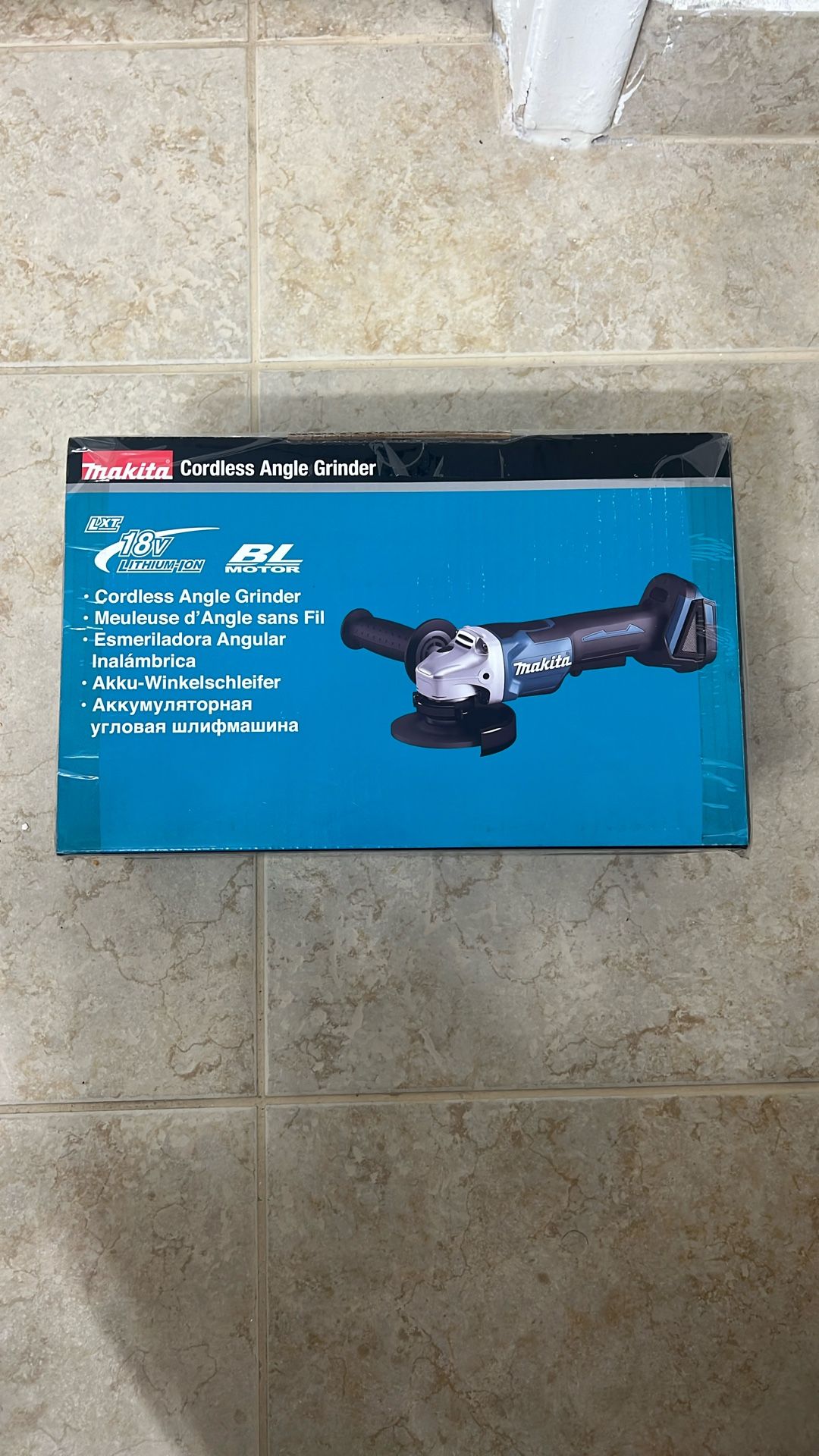 New Makita 18V LXT Brushless Cordless Angle Grinder (Tool Only)