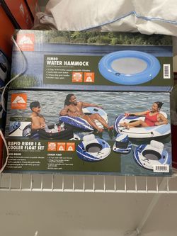Water Hammock(top) And Inner Tube Bundle(bottom) Floats
