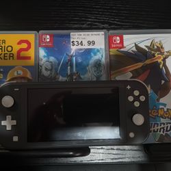 Switch Lite and Games
