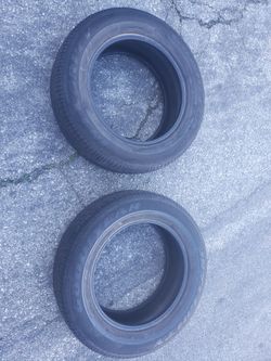Pair Of Goodyear Integrity Tires 225 65 17