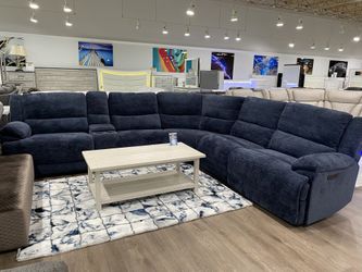 POWER RECLINING HEAD & FOOTREST SECTIONAL ON SALE AVAILABLE IN GRAY OFFER ENDS 11/30/25!!*** 