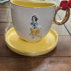 Rae Dunn Snow White Cup