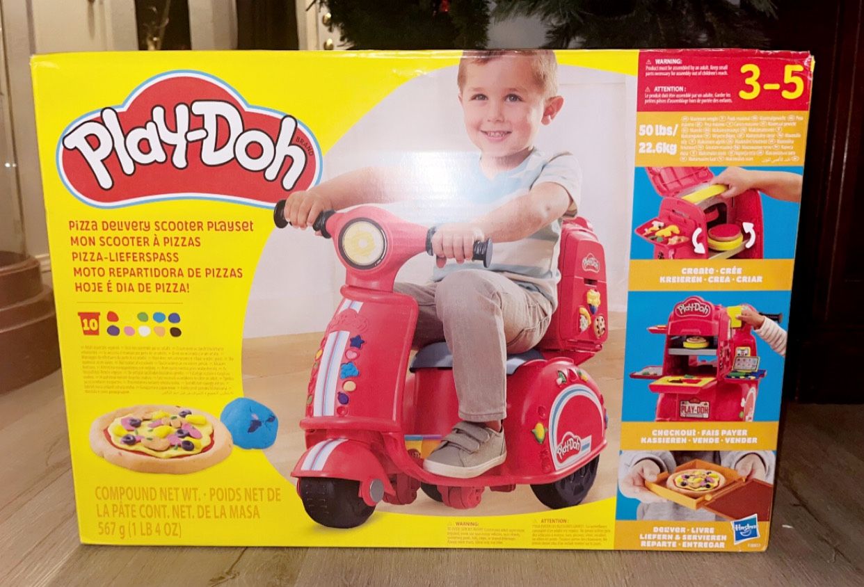 Play Doh Pizza Delivery Scooter Playset