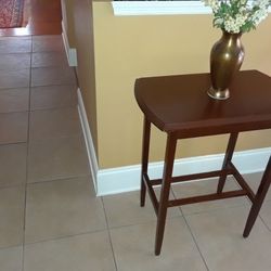 Antique mission style end table or Hall table