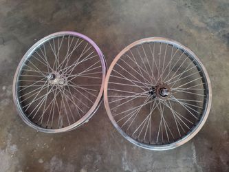 20" BMX set rims