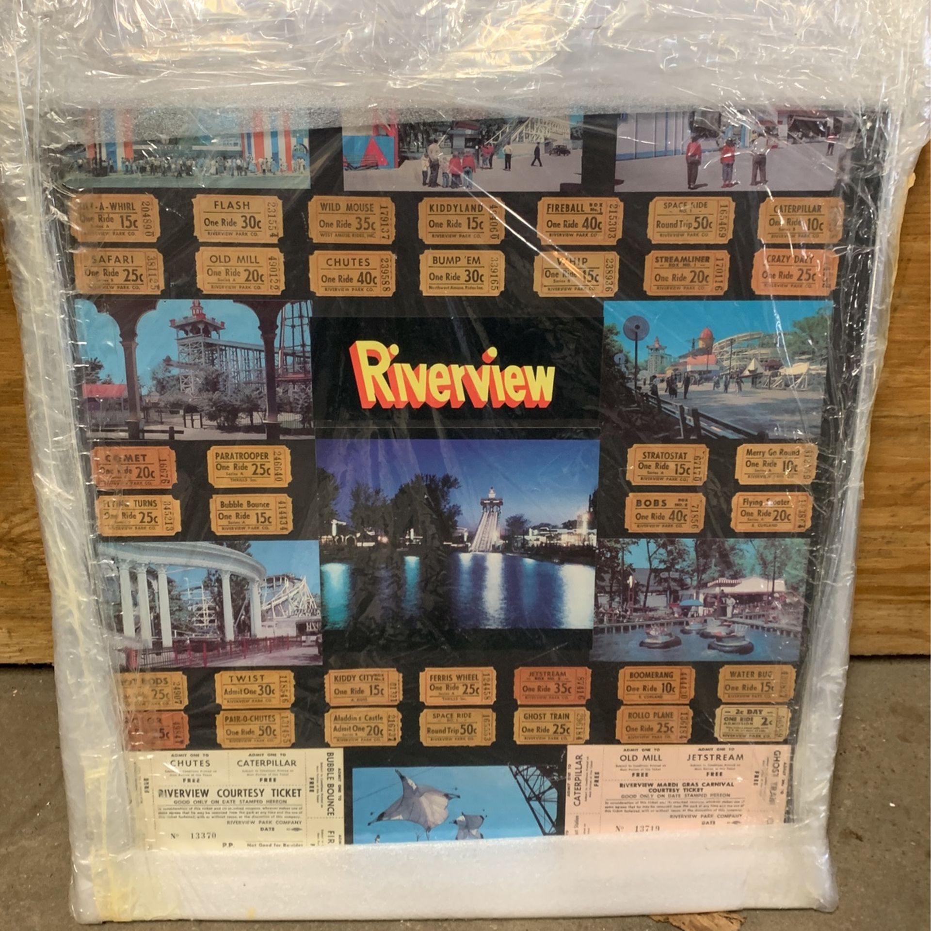 Riverview Ticket Display