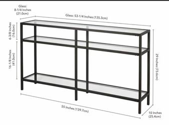 Black Console Table