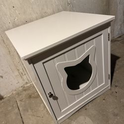 Cat Litter Box Storage For Litter Box
