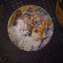 Sandra kuck tea party limited edition collectors plate victorian days