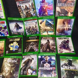 Huge xbox and xbox one game haul