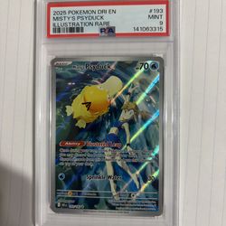 PSA 9 Misty's Psyduck #193 Pokemon Destined Rivals