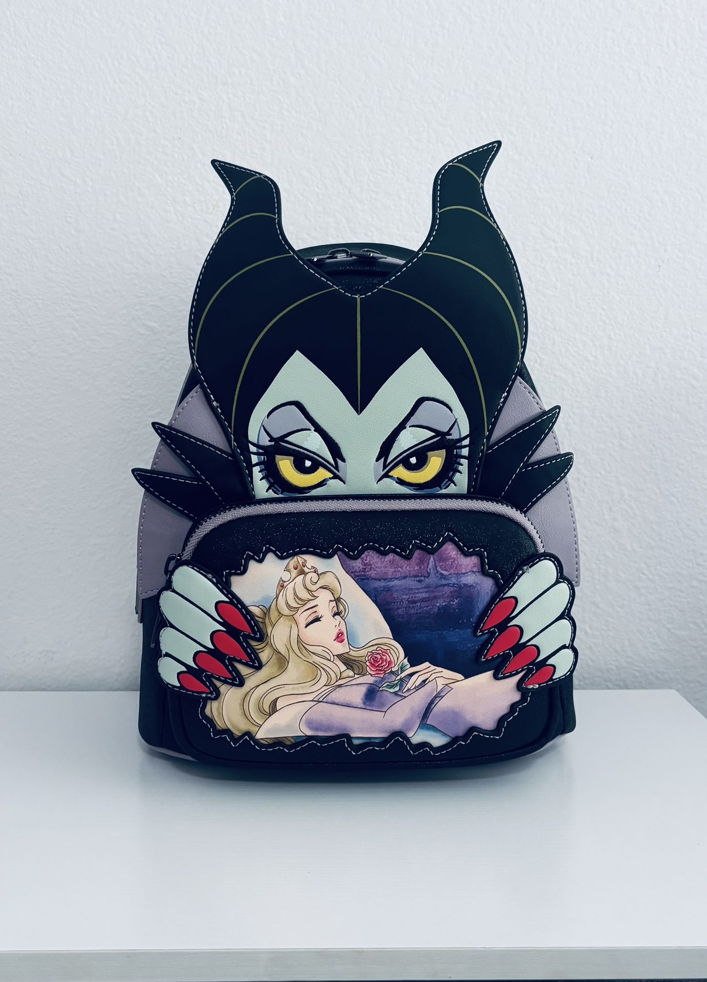 Loungefly Disney Villains Maleficent Sleeping Beauty Mini Backpack 