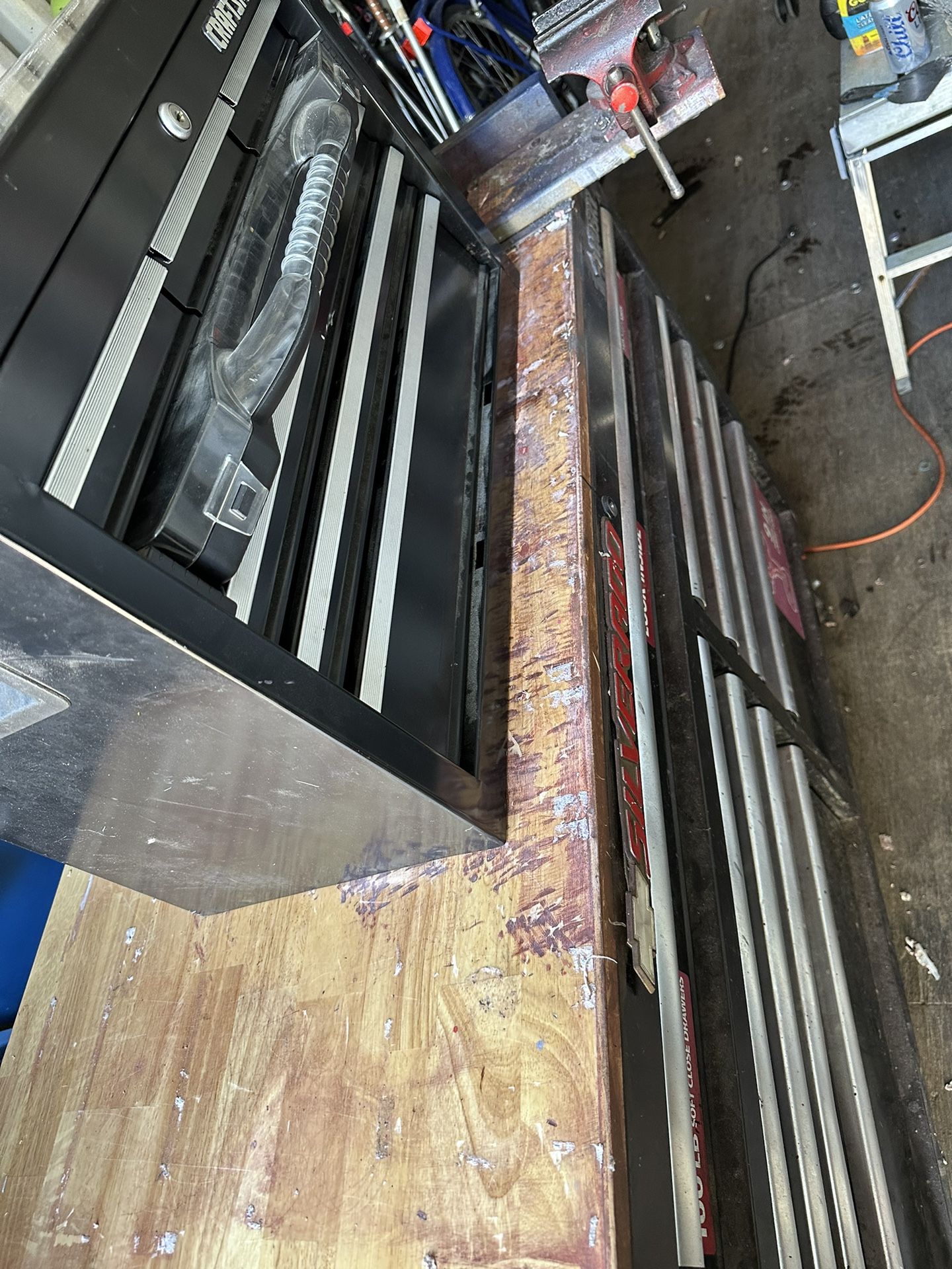Full Tool Box And Empty Craftsman Toolbox