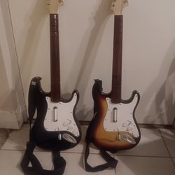 Xbox 360 Guitar Hero Wireless Guitars 