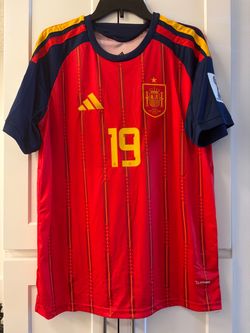 Lamine Yamal Spain World Cup 2026 Jersey. Size Large