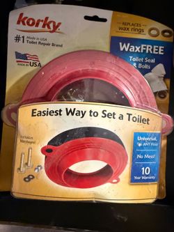 Toilet Seal Wax free Korky