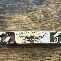 Harley Davidson Skull Bracelet