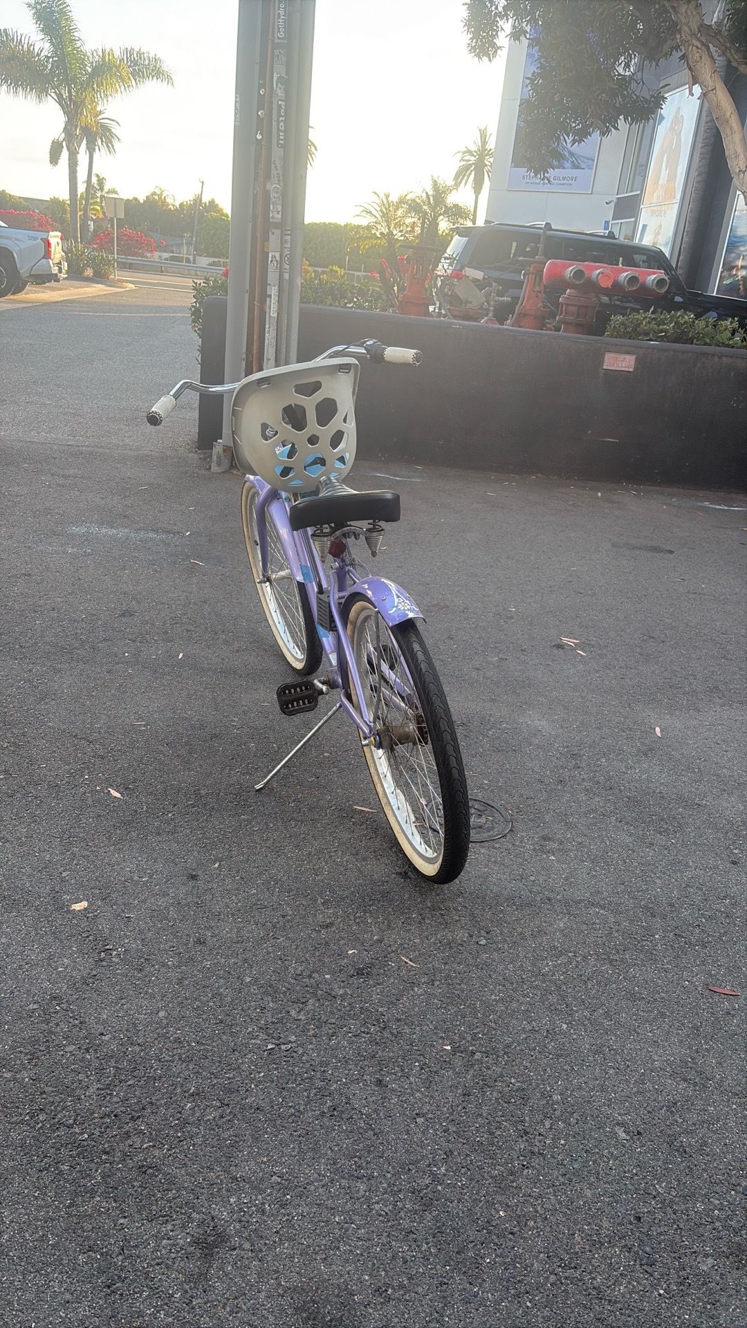 Beach cruiser bike