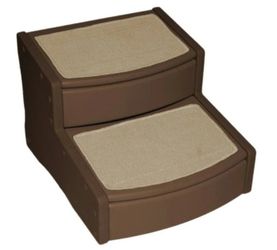 USED WIDE DOG STAIRS...2 STEPS