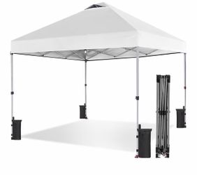 New White 10x10 FT Pop Up Canopy