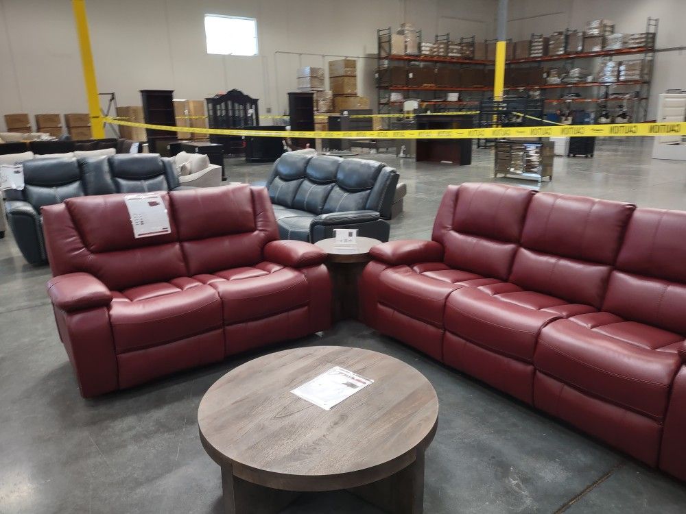 New Recliner Sofa And Loveseat On Sale Now