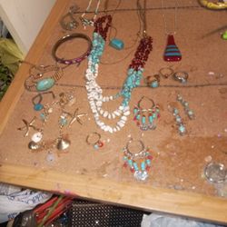 Turquoise Jewelry Lot