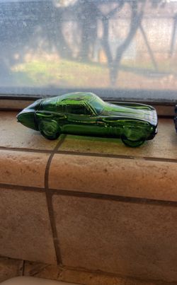 Corvette and Thunder bird Vintage Avon Aftershave Collector Bottles