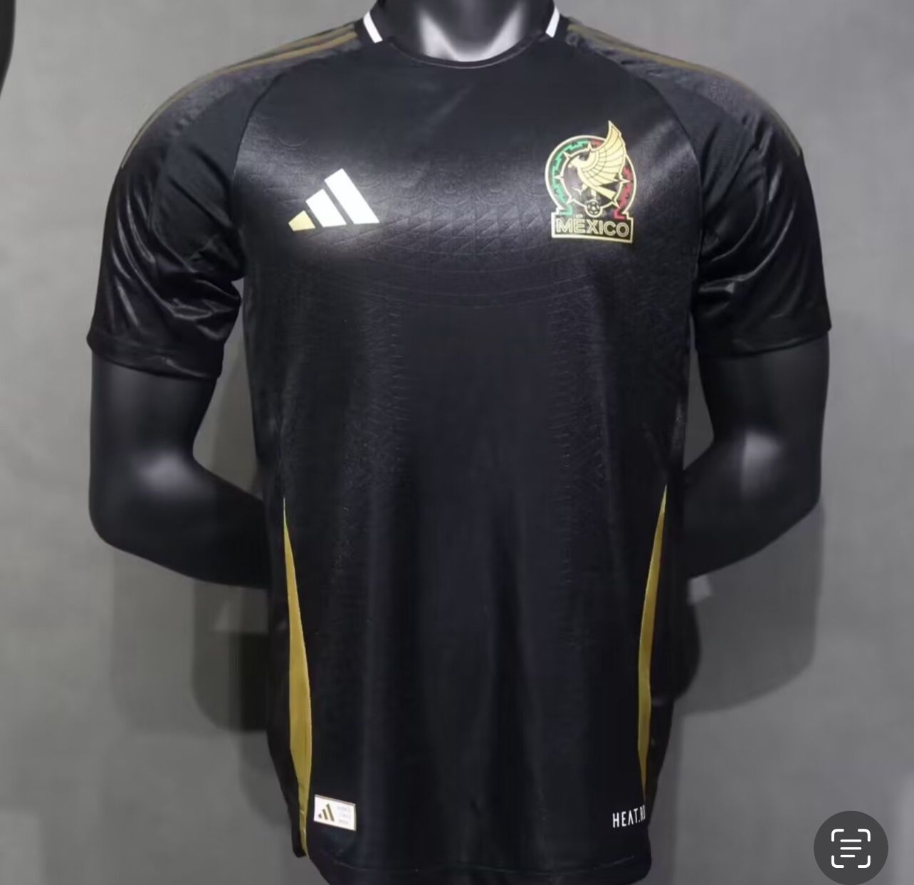 Mexico Soccer Black player version Jersey playera Especial Edition