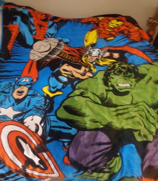 Marvel Comics Blanket