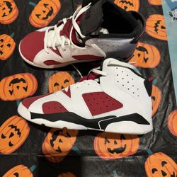 Size 3 Jordan 6 Carmine