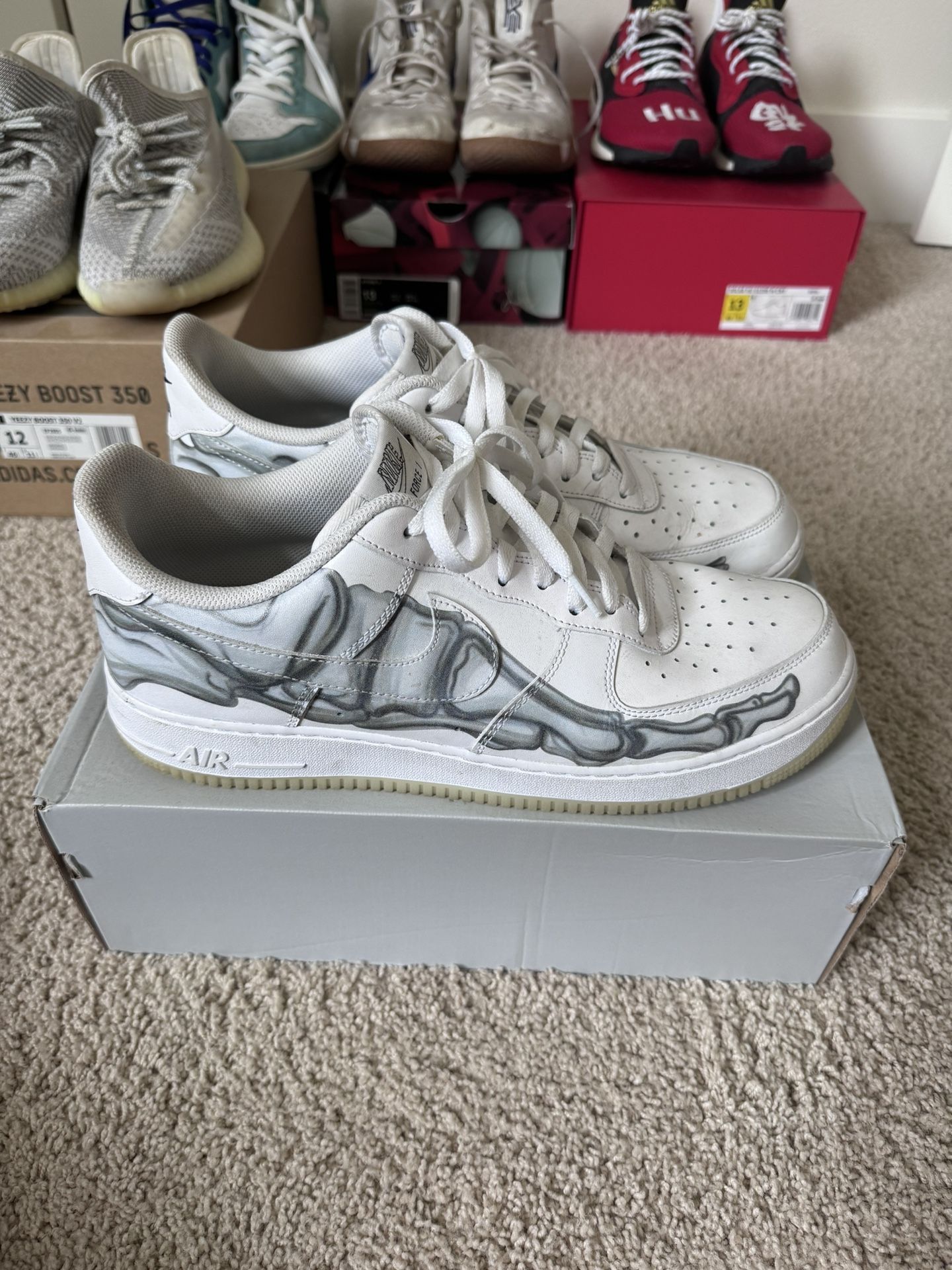 Air Force one skeleton