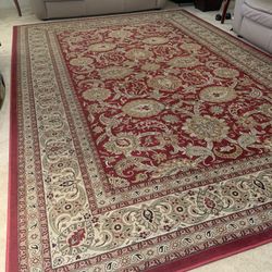 Beautiful 96 X 144  Rug W Matching Runner 