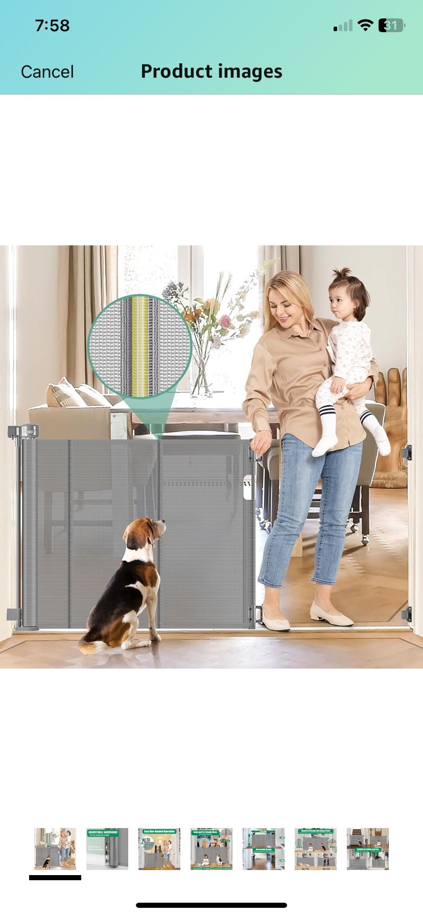 New Retractable Gate