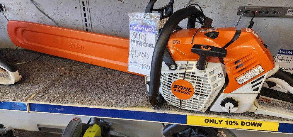 Stihl MS 500i Chainsaw W/ 27" Bar