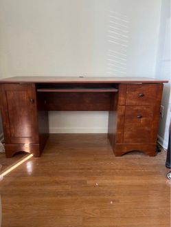 Brown Wooden Desk