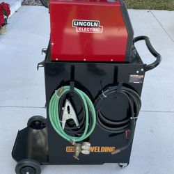 Lincoln Electric Welder and Cart plus Supplies