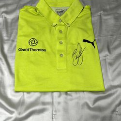 Rickie Fowler Signed Polo