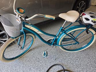 Bicycle and helmet
